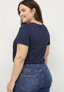 Базовая футболка Ellos Plus collection, темно-синий