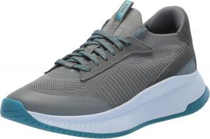 BOSS мужские современные кроссовки для бега с вязаной структурой, High Rise Grey