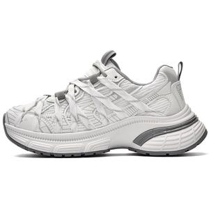 VICTORIA&VERA Низкие массивные кроссовки женские бежево-серые, цвет Beige Gray