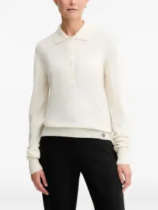 Поло с нашивкой-логотипом Bally, белый