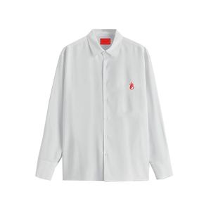 Рубашка VOS с длинным рукавом унисекс Vision Of Super, белый