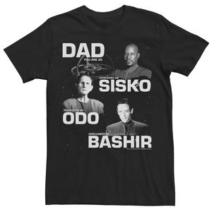 Мужская футболка Star Trek Deep Space Nine Dad You Are As Tee Licensed Character