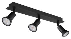 Прожектор - черный - Ш 40 см - металл - 3 лампы Globo Lighting