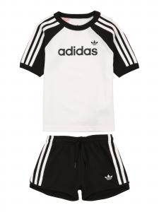 Adidas Originals Спортивный костюм в черном и белом цветах