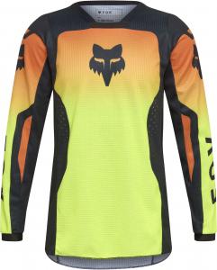 Детская мотокроссовая майка FOX 180 shield, Black/Yellow