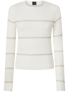 PINKO футболка в полоску, белый