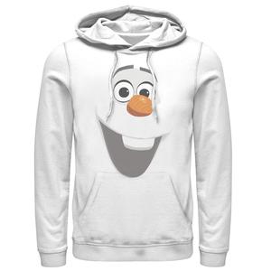 Мужская толстовка с большим лицом Disney Frozen Olaf