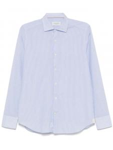 Tintoria Mattei рубашка в полоску, синий