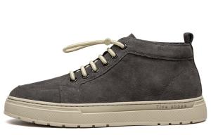 Кроссовки LEAVELAND Stylish Skateboarding Shoes Men Mid-top, коричневый