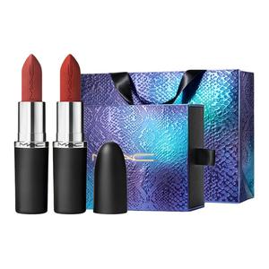 Ограниченная коллекция год змеи помада snake kiss матовая легко растушевывается стойкая не переносится 3,5г+3,5г MAC