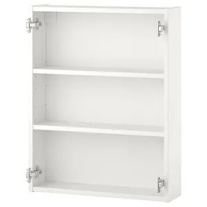 Каркас навесного шкафа для ванной комнаты, белый, 60x15x75 см, ENHET IKEA