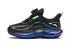 Детские кроссовки PS Low-top черные/синие Anta Kids, черный/синий