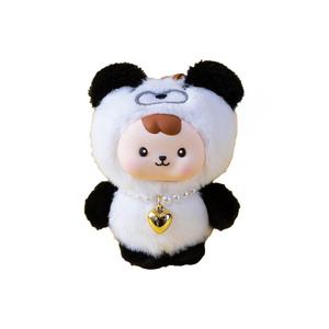 Плюшевая кукла Love Of Wormwood Little Meowth, Bear Cub, Little Wang, Cute Bunny высотой 15 см AIQINGCAOZHILIAN(WANJU)