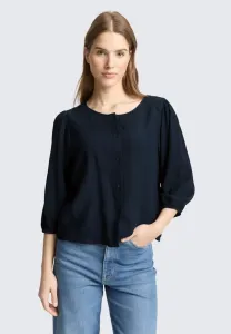 Блузка с планкой Tom Tailor Denim, Sky Captain Blue