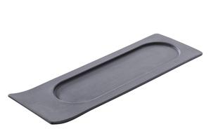 Тарелка Revol Porcelaine France сланцевого цвета, 11/2/31 см