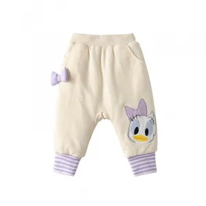 Детские длинные брюки для малышей Disney, бежевый