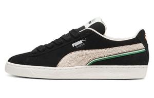 Замшевые кроссовки для скейтбординга Puma унисекс, Black/Beige
