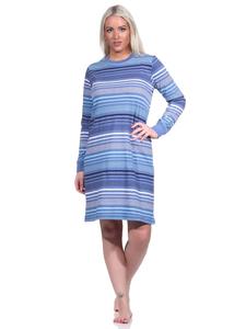 Ночная рубашка NORMANN, цвет blau-melange