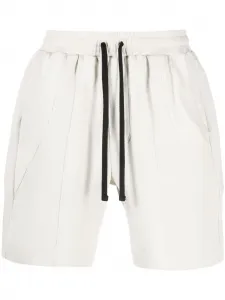 Шорты из органического хлопка с кулиской STYLAND, серый