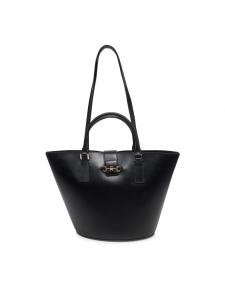 Сумочка Heritage Leather Tote AW0AW17209 Tommy Hilfiger, черный