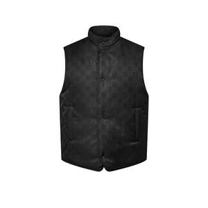 Двусторонний утепленный жилет с монограммой Louis Vuitton, черный