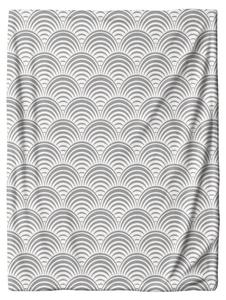 Одеяло MTOnlinehandel Bogentraum, серый - белый - текстиль - 150 х 200 х 1 см