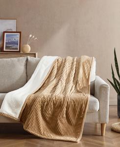 Мягкий плед с подогревом Mountain Valley, 70 x 50 дюймов Eddie Bauer, Mocha