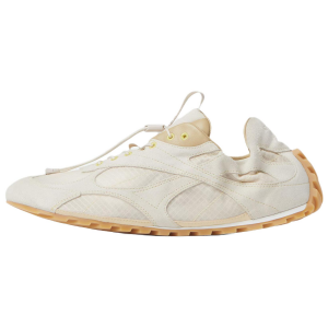 Bottega Veneta Женские низкие повседневные кроссовки Orbit из телячьей кожи, бежевого цвета