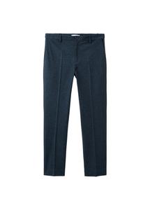 MANGO MAN Брюки Slim fit в цвете Royal Blue