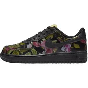Nike Кроссовки Air Force 1 Low top Skateboard Black Green Kids'