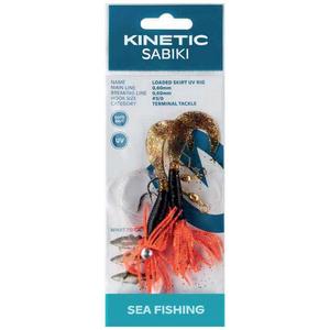 Оснастки Kinetic Sabiki Loaded Skirt UV, прозрачный