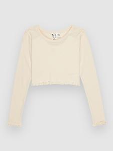 Лонгслив Roxy Hey Yeah Yeah Pointelle Kids Longsleeve T-Sh, parchment