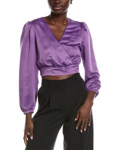 BOSS Hugo Boss Банелла Кроп Блузка, фиолетовый