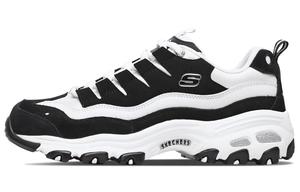 Кроссовки женские D"Lites 1.0 Chunky с низким верхом, белые/черные Skechers
