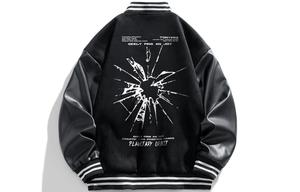 Бейсбольная куртка унисекс Tonykrz, Черный