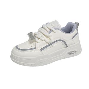 TONYBEAR Женские устойчивые к истиранию низкие скейтерские туфли Beige Gray, цвет Beige Gray