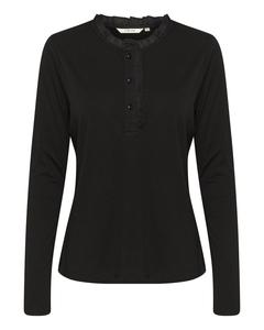 Лонгслив Cream Shirt Naia, черный