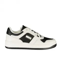 Белые кожаные спортивные туфли Tommy Hilfiger, белый