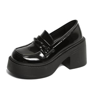 Лоферы женские LIANGHUO, Black Matte