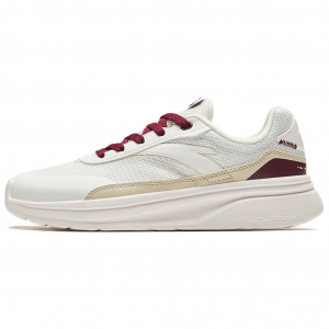 ANTA Мужские повседневные кроссовки Walker, износостойкие, нескользящие и дышащие, с низким верхом, белые, красные