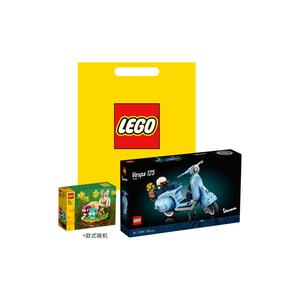 Конструктор Icons Vespa 125 Pedal Motorcycle, 1106 деталей, 10298 LEGO