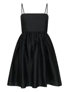 Платье мини Carmen с квадратным вырезом и сборками Hai, черный