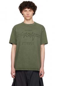 Футболка цвета хаки UC1D9810-3 UNDERCOVER