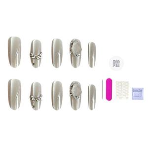 Искусственные ногти для женщин ORANOT, Mid-Length M, Suitable For Chubby Hands 16-12-13-12-9