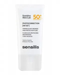 Флюид Высокой защиты Укрепляющий и Против покраснений AR50+, 40 мл Sensilis