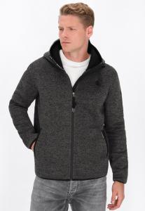 Флисовая куртка Schmuddelwedda Fleece jacket, Dark Grey Melange/Dark Grey