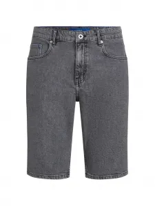 Шорты с ремешками Karl Lagerfeld Jeans, серый