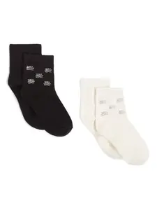 Комплект K/Autograph из двух пар носков KARL LAGERFELD, коричневый