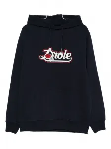 Толстовка с логотипом Rose Drôle De Monsieur, синий