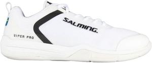 Мужские низкие кроссовки для сквоша Salming Viper Pro (5 цветов в наличии) (не оставляют следов) (для пиклбола, ракетбола, падела, крытых кортов), белый/черный